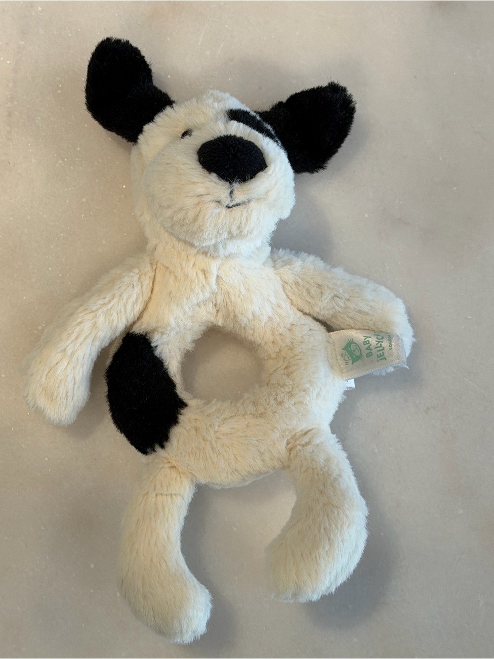 NWOT Jellycat Baby Bashful Puppy Rattle